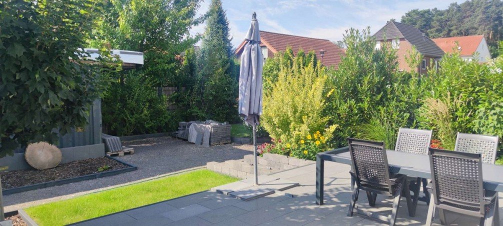 Terrassenblick Richtung SW Haus Bad Belzig
