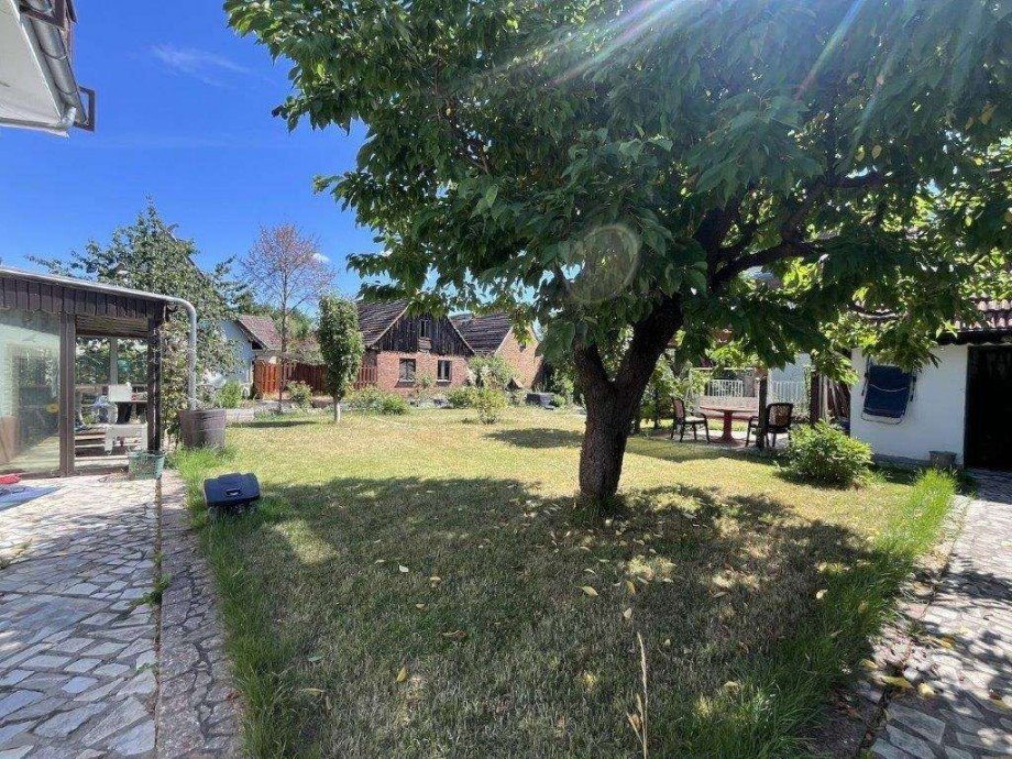 Blick zum Flie� Zweifamilienhaus L�bbenau/Spreewald