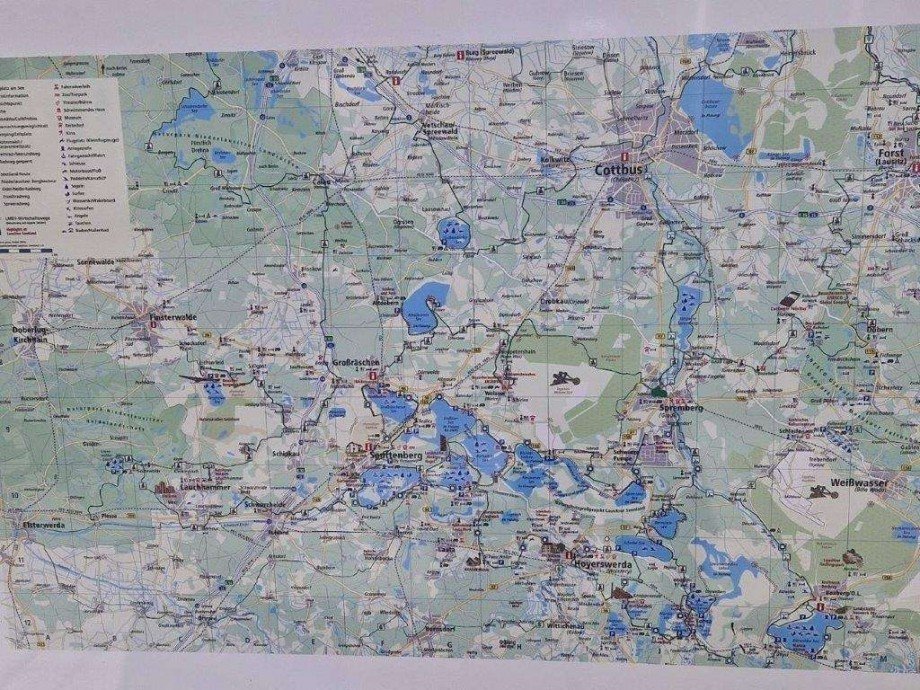 Die Sedlitzer Seenlandschaft auf einen Blick Einfamilienhaus Senftenberg OT Sedlitz