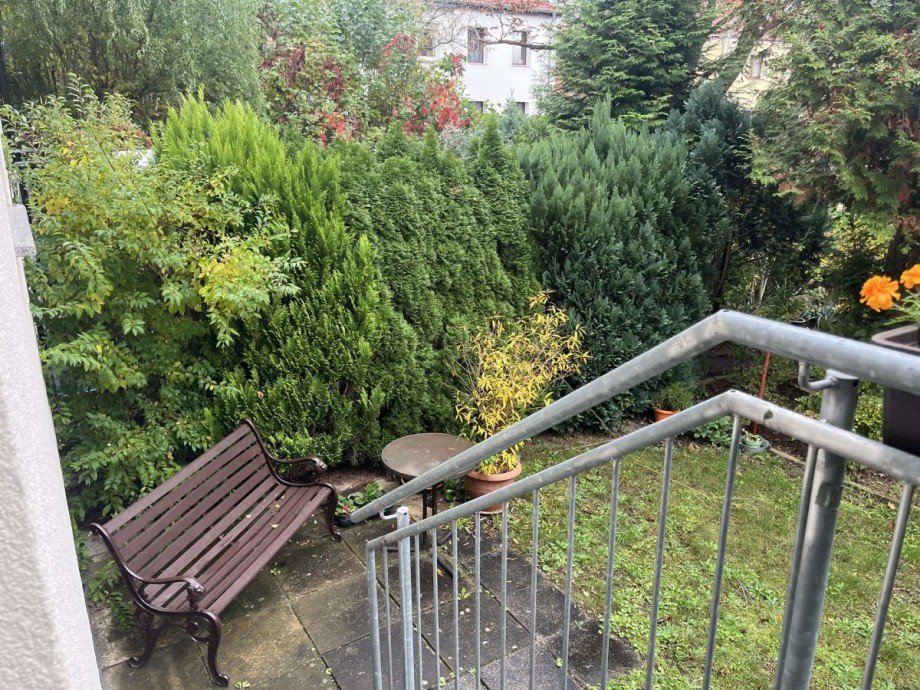 Blick in den eigenen Garten Erdgeschosswohnung K�nigs Wusterhausen