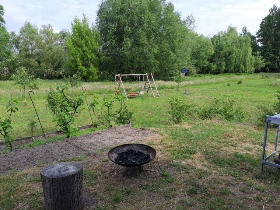 Blick in den Garten Einfamilienhaus Schwerin